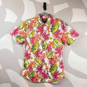 Bonobos Amalfi Premium Short Sleeve Button Up Shirt | M